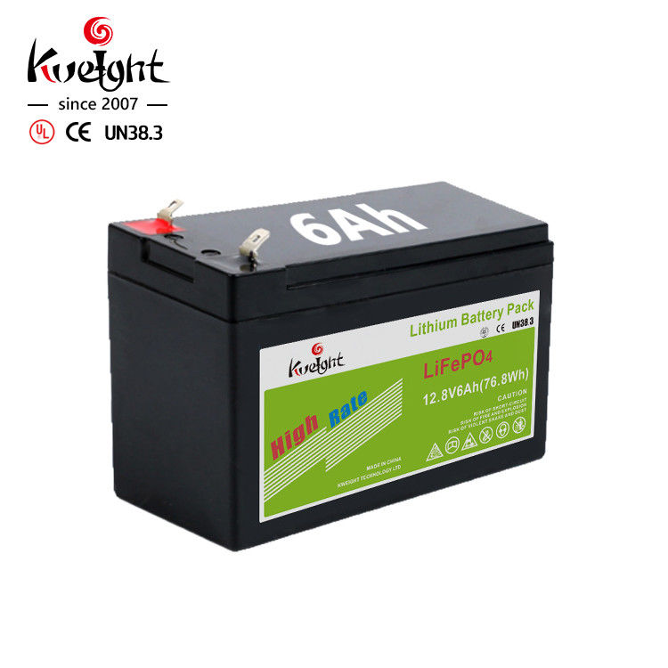 12.8v 6ah Lifepo4 Baterai Lithium Iron Untuk Sistem Penyimpanan Energi Rumah
