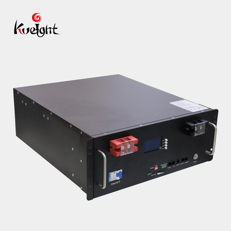 Modul Baterai Lithium 4U 5U 48v 100ah Baterai Surya Lifepo4 Untuk Ruang Data Jaringan