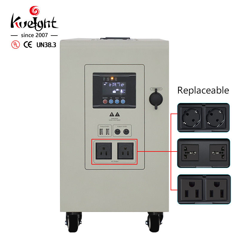 Off Grid 5KWh Portable Solar Charging Station Sistem Penyimpanan Energi Surya 3KW